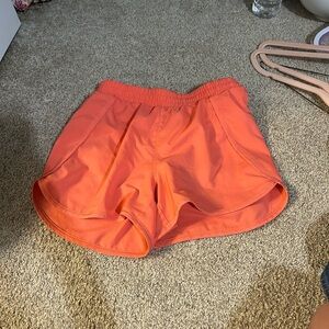 All in Motion Orange Athletic Shorts Lightweight Relaxed Fit